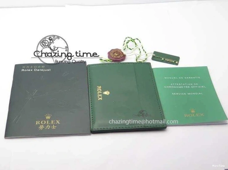 MiroTime 0415 Functional DateJust II 116333 SS YG 41mm EW Best Edition Gray Dial Roman Markers On SS Bracelet A 3823